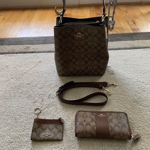 Coach Town Bucket Bag in Signature Canvas